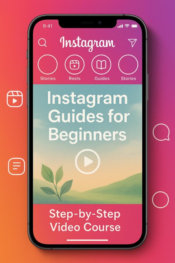 Instagram Guides for Beginners – Video Course with Resell Rights